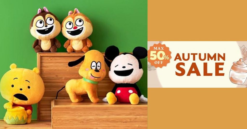 日本 Disney 官網秋季促銷低至半價，超過 2500 件精品任你選！內附詳細網購教學