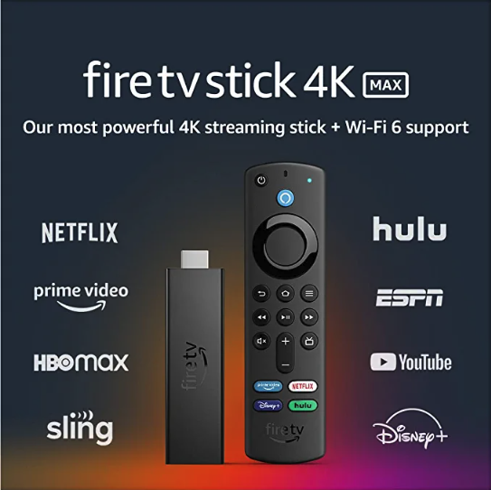 Fire TV Stick 4K / Max 串流媒體播放器 