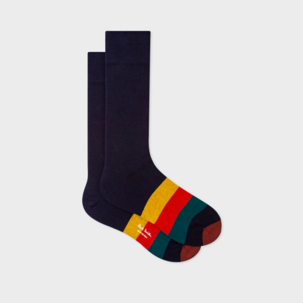 Paul Smith - Socks With 'Artist Stripe' Toe 襪