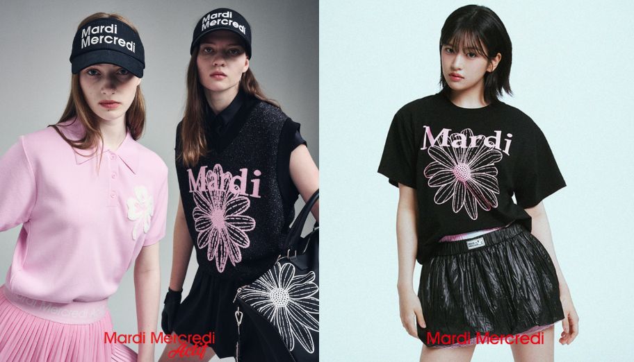 Mardi Mercredi &amp; Mardi Mercredi Actif韓國官網入手小雛菊T恤、背心等時尚服飾，本地65折起